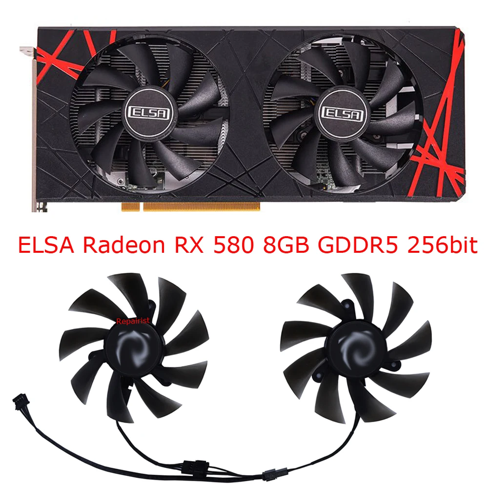 2Pcs/Set,PLA09215B12H,GPU Grap - Rx 580 8Gb 2048Sp Gpu review and price