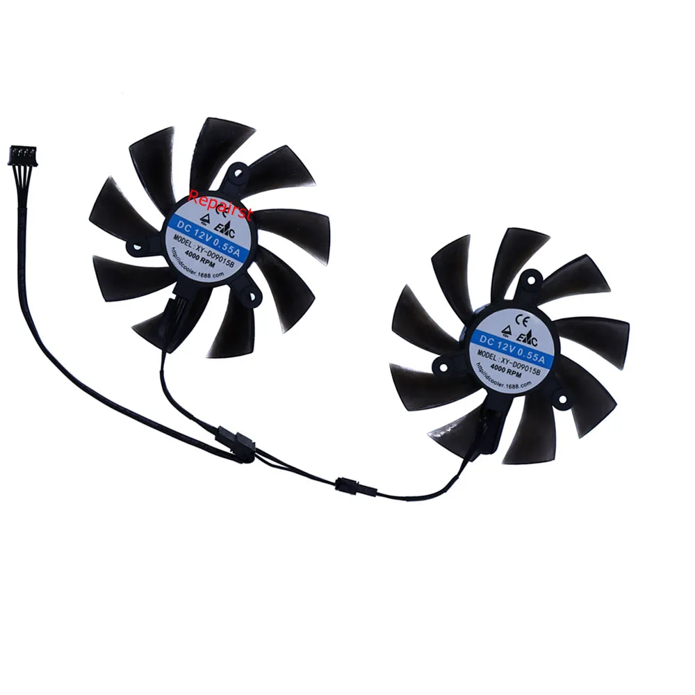 2Pcs/Set,Graphics Card Fan,GPU - Rx 580 8Gb 2048Sp Gpu review and price