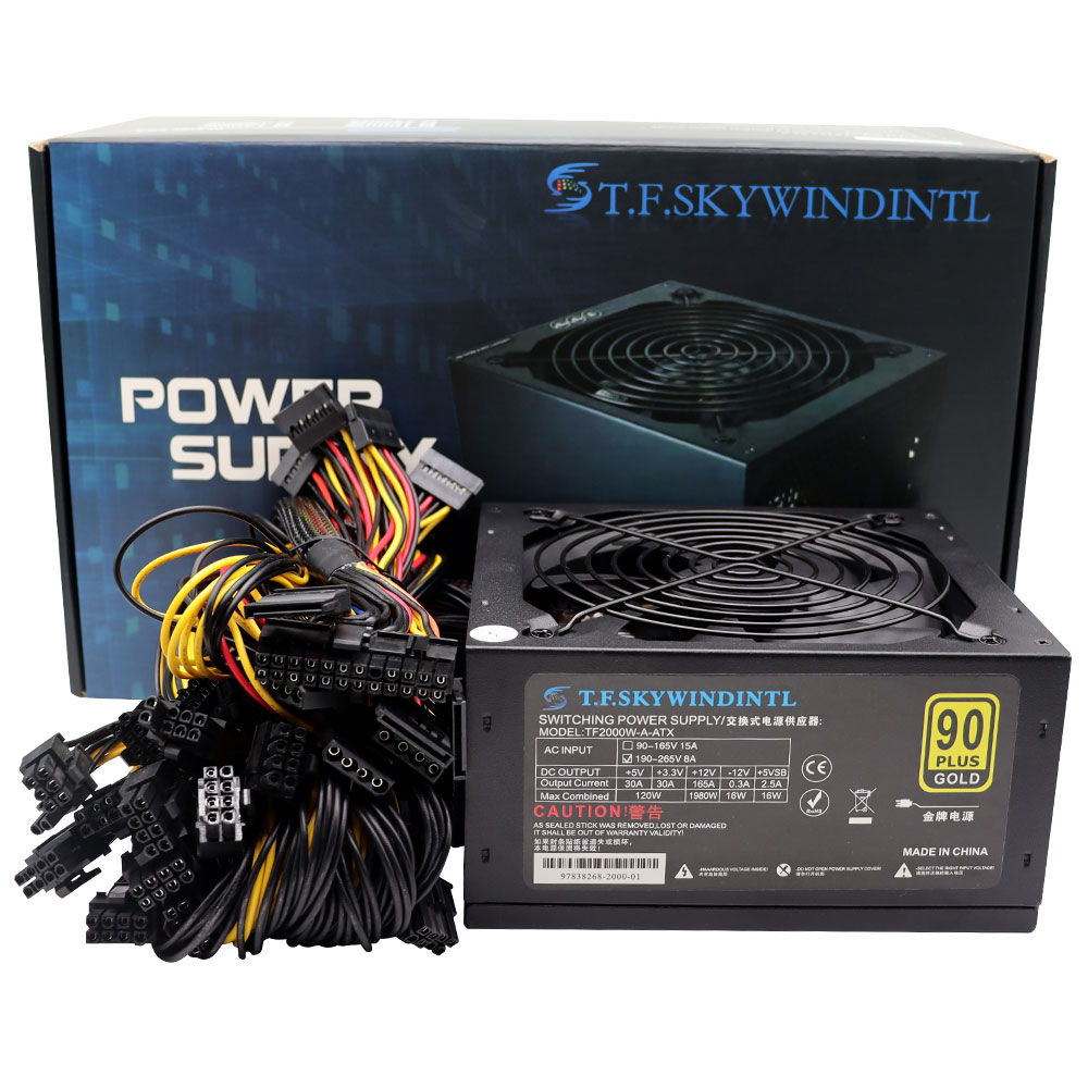 T.F.SKYWINDINL 2000W ATX PC Po - 2000W Atx Mining Power Supply review and price